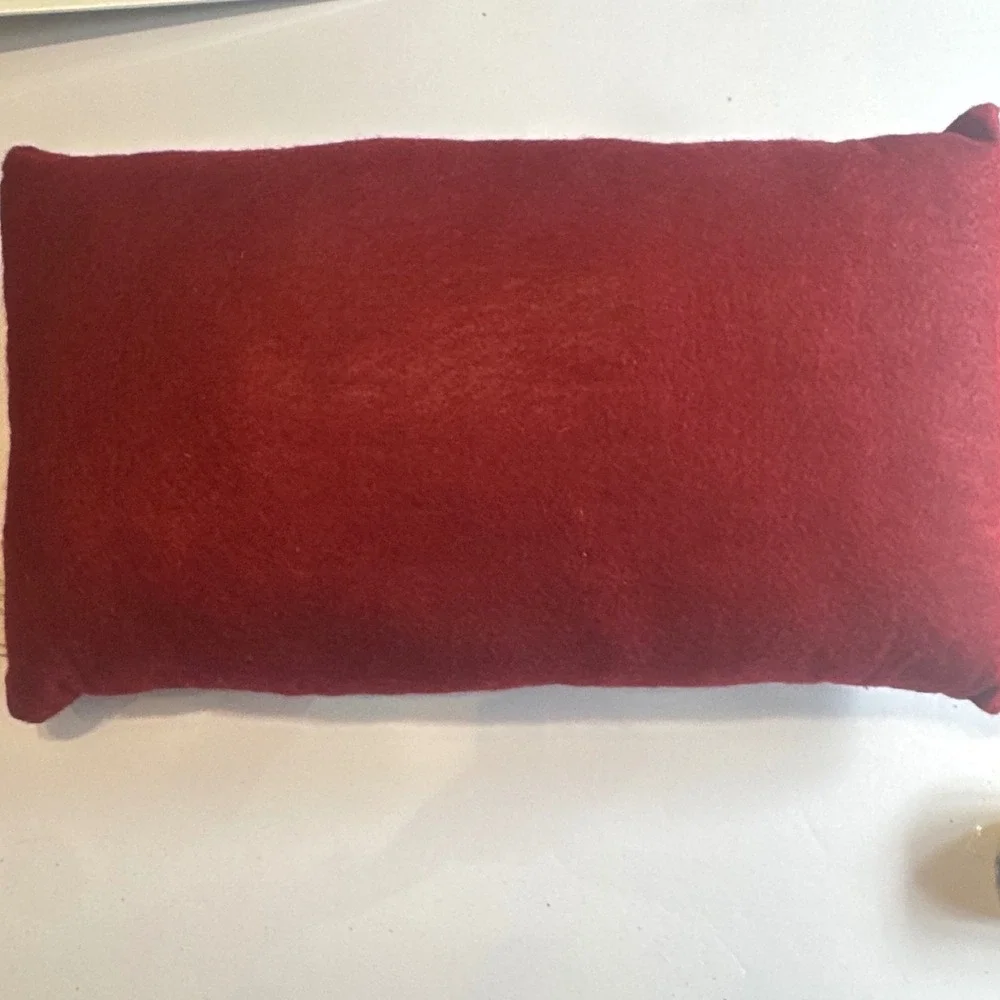 Hobby Lobby Snowman Decorative Pillow OS Green Red‎ Excellent Plaid Let It Snow